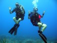 Shore diving in Gozo, Malta